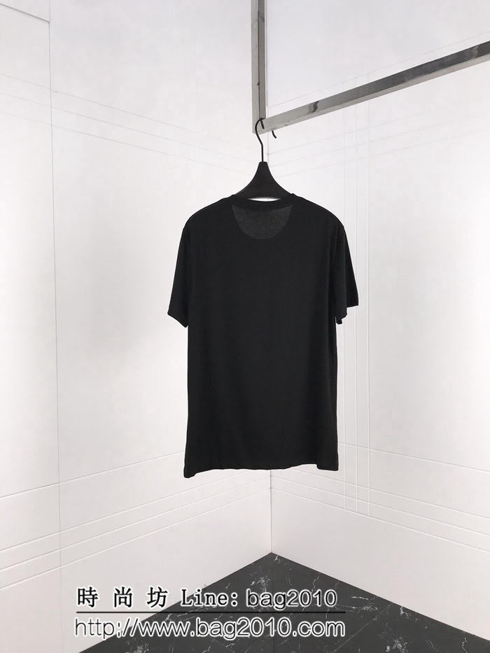 pp 19ss早春 燙鑽短袖 大幅度進口奧鑽燙鑽工藝 定制絲光棉 工藝細節完美 ydi2547